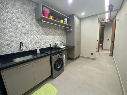 Imagem 10 de 30 de Casa Térrea, 3 Suítes À Venda, 295 M² Por R$ 2.300.000 - Alphaville Nova Esplanada I - Campolim - Votorantim/sp - Ca0518