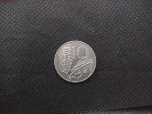 Moeda 10 Lira Itália 1953