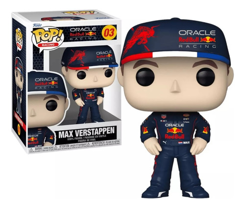 Funko Pop! Racing Oracle Red Bull Max Verstappen No 03