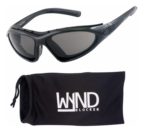 Wynd Blocker Vert - Gafas De Sol Envolventes Para Motociclet