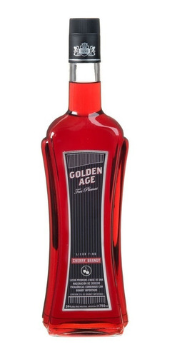 Licor Golden Age Tres Pluma Cherry Brandy Cereza X750cc 