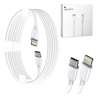 Cable Cargador iPhone iPad Usb Tipo C A Lightning 2metros