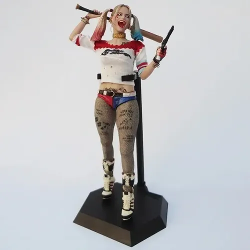 Harlequina Crazy Toys Harley Quin Arlequina 30 Cm Esquadrao