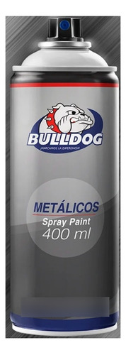 Pintura En Spray Bulldog Profesional 400ml Cromo Premium