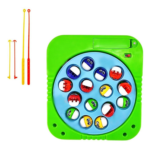 Brinquedo Infantil Jogo Pega Peixe Pescaria Pesca 15 Peixes