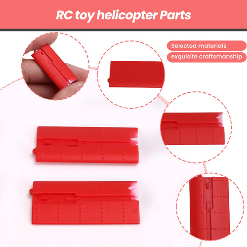 Juego De Alas Laterales Rc Toy Helicopter Upgrade C138 Para
