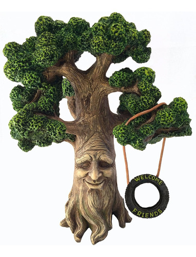 Árbol De Hadas Y Gnomos De Jardín Árbol Miniatura De...