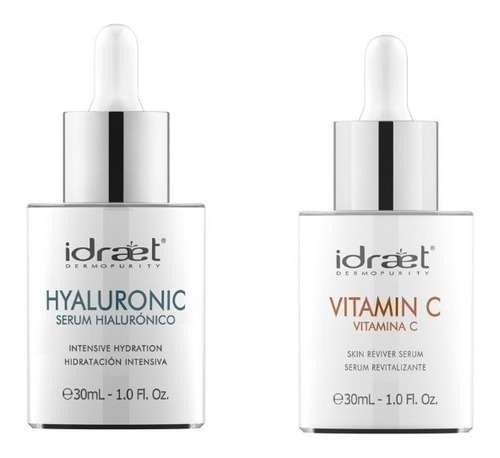 X2 Hialuronico Vitamina C Concentrados 30 Ml Premium Idraet