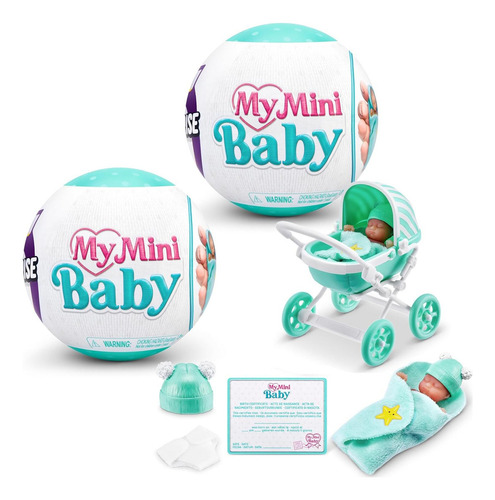 5 Sorpresa Mi Mini Bebé Zuru 2 Paquete Juguete