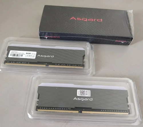 Memoria Ram Ddr4 Kit 2x8 16gb Asgard Rgb 3200 Mhz Lacrada