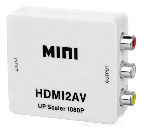 Conversor Rca Para Hdmi 1080p + Cabo Usb