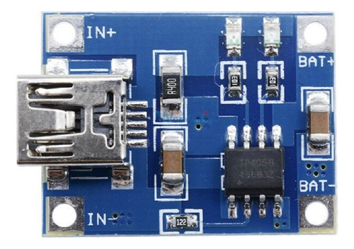 Módulo Cargador 18650 Litio Tp4056 Mini Usb Bms