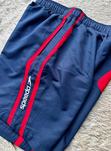 Short Secado Rápido Speedo Talla S De Hombre Azul Oscuro (Usado)