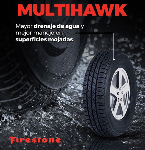 Caucho 175-65-14 Firestone Multihawk Nuevos 