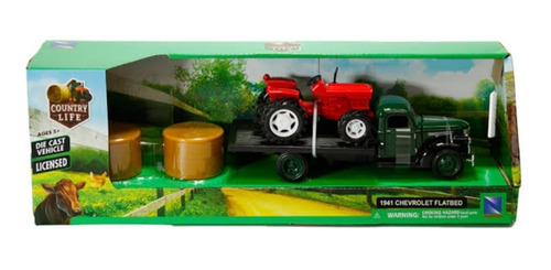 New Ray 1:43 1941 Chevrolet Flatbed Tractor Agricola Pacas