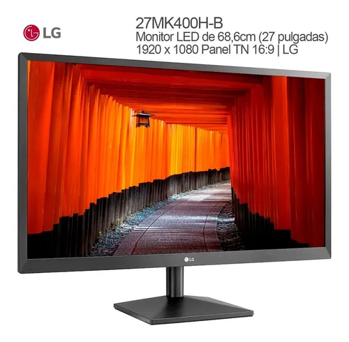 Monitor LG Led Full HD 27 Pulgadas 27MK400H