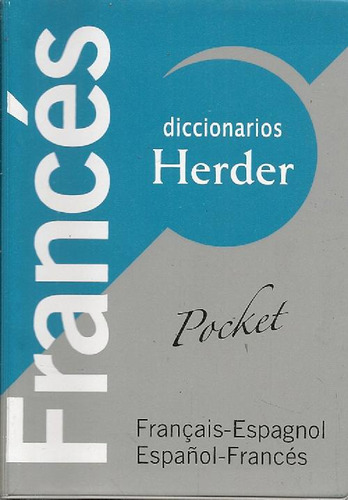 Libro Diccionarios Herder Francés De Rodrigo Ballester