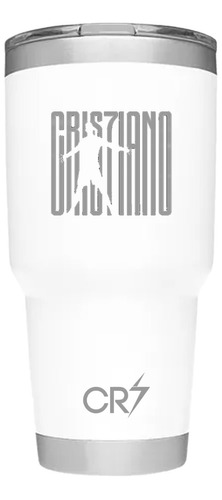 Vaso 30 Oz Laser Cristiano Ronaldo Cr7