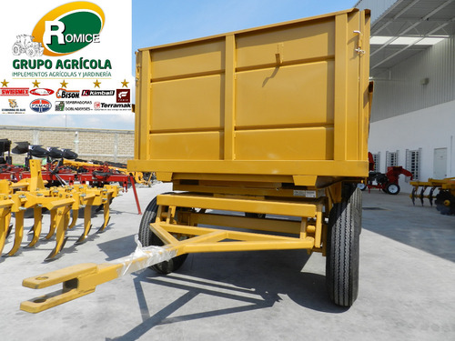 Remolque Ensilador Hidraulico Cosechador 4 Toneladas Bison
