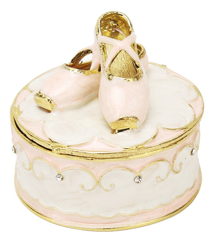Caja De Baratijas Holder, Con Joyas, Exquisita Y Compacta