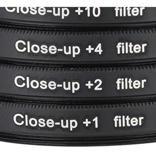 Kit De Primer Plano Con Filtro De Lente Macro 4 En 1 +1 +2 +