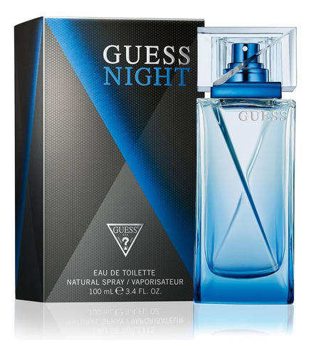 Perfume Guess Night Eau De Toilette Spray Para Hombres.