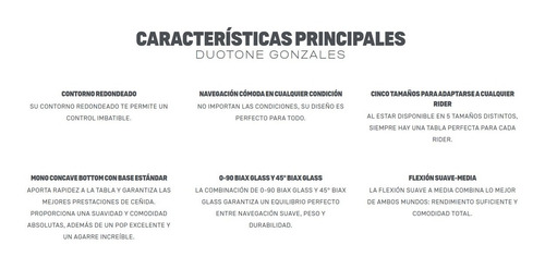 Imagen 8 de 10 de Tabla Kitesurf Duotone Gonzales 2021 + Par Straps Vario 2022