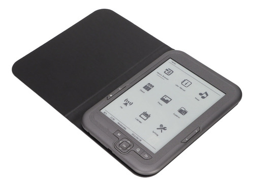 Ebook Reader E 6in 800x600 Pantalla De Tinta Hd Soporte Fm