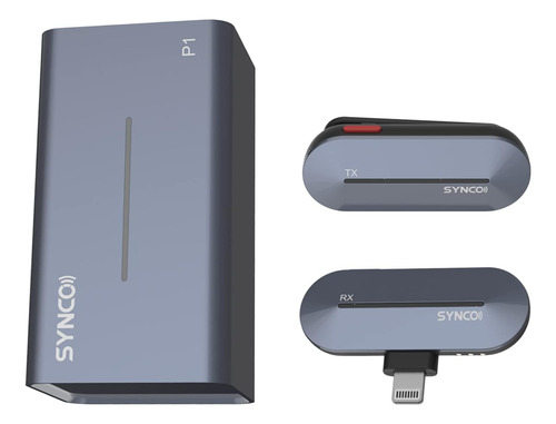 Microfone De Lapela Sem Fio Synco P1l Para iPhone iPad, Plu
