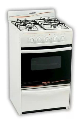 Cocina Martiri 3001 White Para Gas Natural