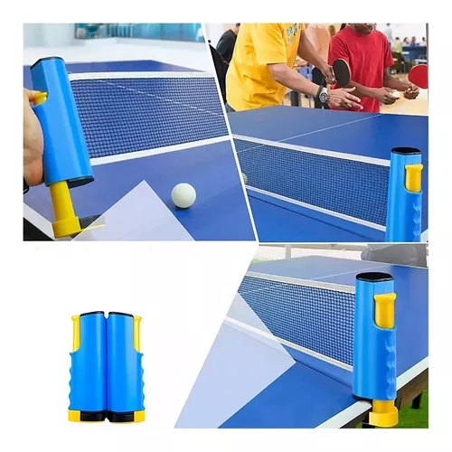 Red retráctil para tenis de mesa, malla de ping-pong portátil con longitud  ajustable para jugar al ping-pong - AliExpress