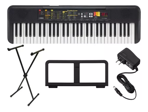 Kit Teclado Musical Yamaha Psr Series Estudante 61 Teclas