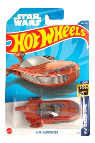 Hot Wheels Star Wars X-34 Landspeeder Hw Screen Time 