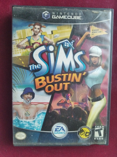 The Sims Bustin Out ( Gamecube ) ( Solo Caja ) 3v  _\(^o^)/_