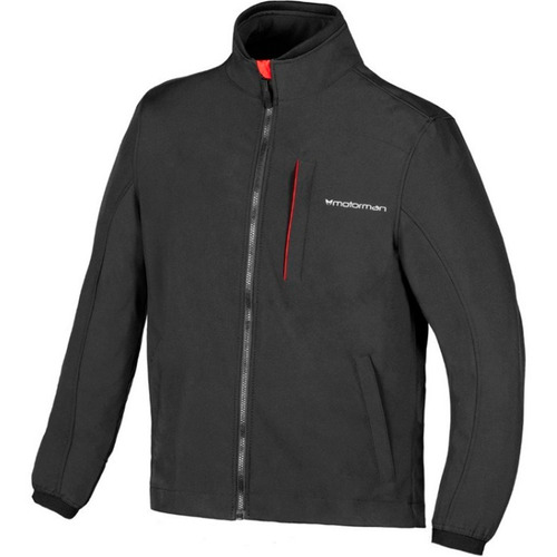 Campera Motorman Alfa Softshell Negro 2020 Fas **