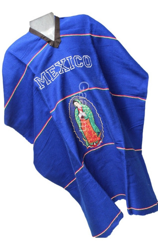 Jorongo Virgen Guadalupe Gabán Mexicano