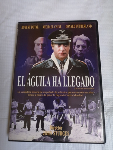 El Águila Ha Llegado Película Dvd Original Acción Drama 