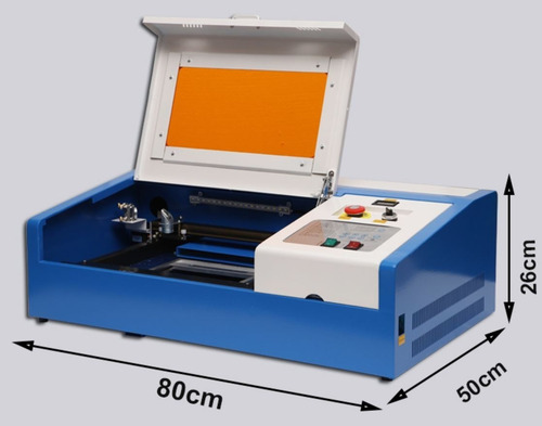 Máquina Cnc Láser Co2 40w 3020 M2 Corte Grabado Acrilico Mdf