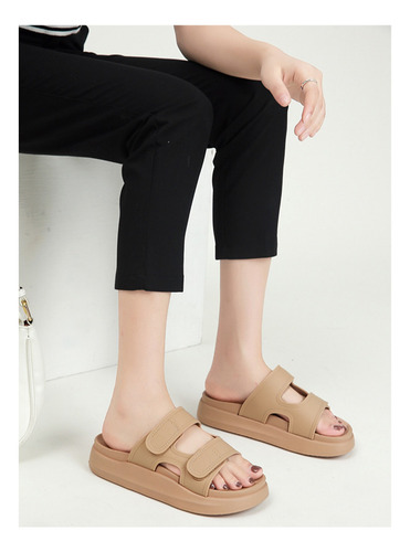 Sandalias De Mujer Con Suela Plana Y Suave
