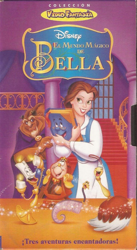 El Mundo Magico De Bella Vhs Walt Disney Castellano