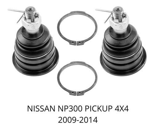 Par De Rotula Superior Nissan Np300 Pickup 4x4 2009-2014