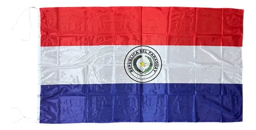 Bandera De Paraguay * 90x150cm * Premium * Oficial De Flameo