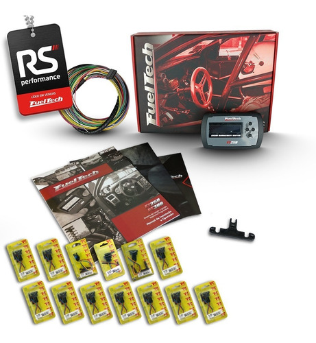 Fueltech Ft300 3m + Kit 13 Chicotes Vw 8 Bicos + Brindes