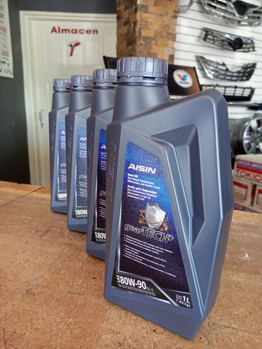 Imagen 2 de 2 de Aceite Transmision Manual Diferencial Valvulina 80w90 Aisin