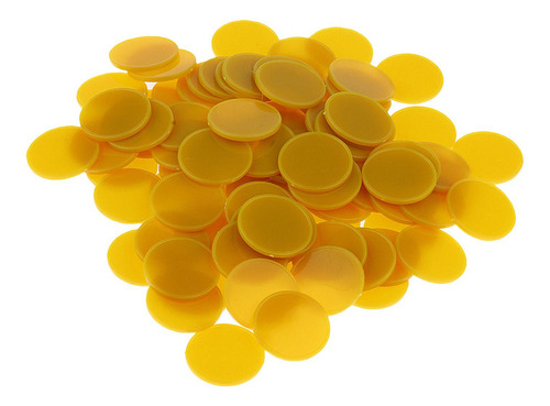 4 X 100x25 Mm Plástico Póquer Bingo Casino Fichas