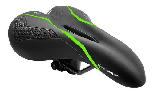 Selim Elleven Density Vazado Gel Mtb Preto/verde (c/castanha