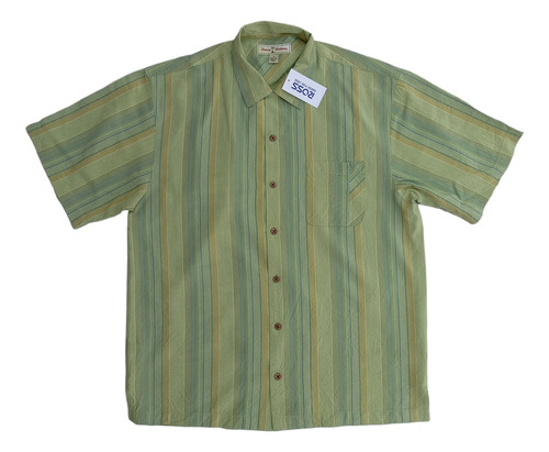 Camisa De Seda Casual Para Caballero Tommy Bahama Talla M