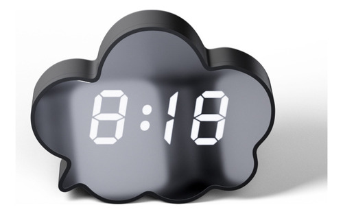 Reloj Cloud Mirror Para Dormitorio, Sala De Estar, Sistema D