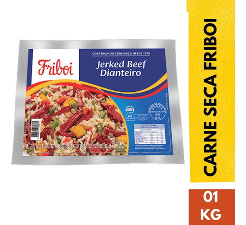 Caixa Com 25kg Carne Seca Carne De Sol Friboi C Nota