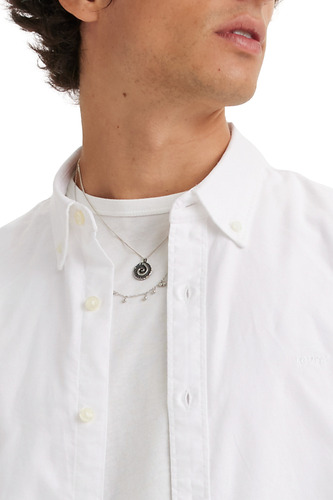 Camisa Hombre Authentic Button Down Blanco Levis A7210-0000